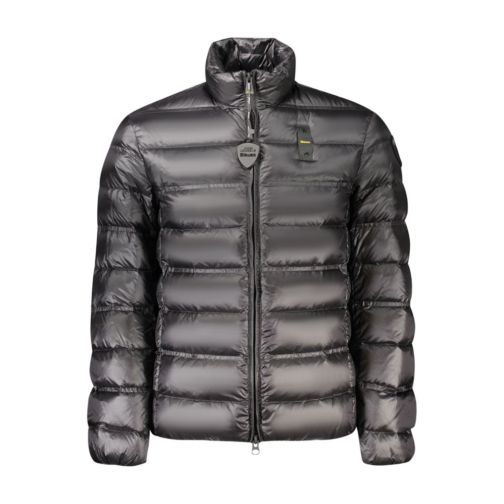 Black Polyamide Men's Jacket
