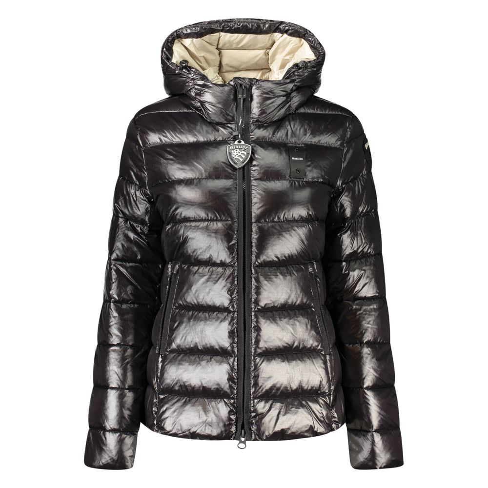 Black Poliammide Women Jacket