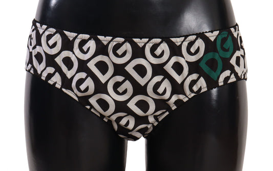 Multicolor DG Logo Print Slip Bottom Underwear