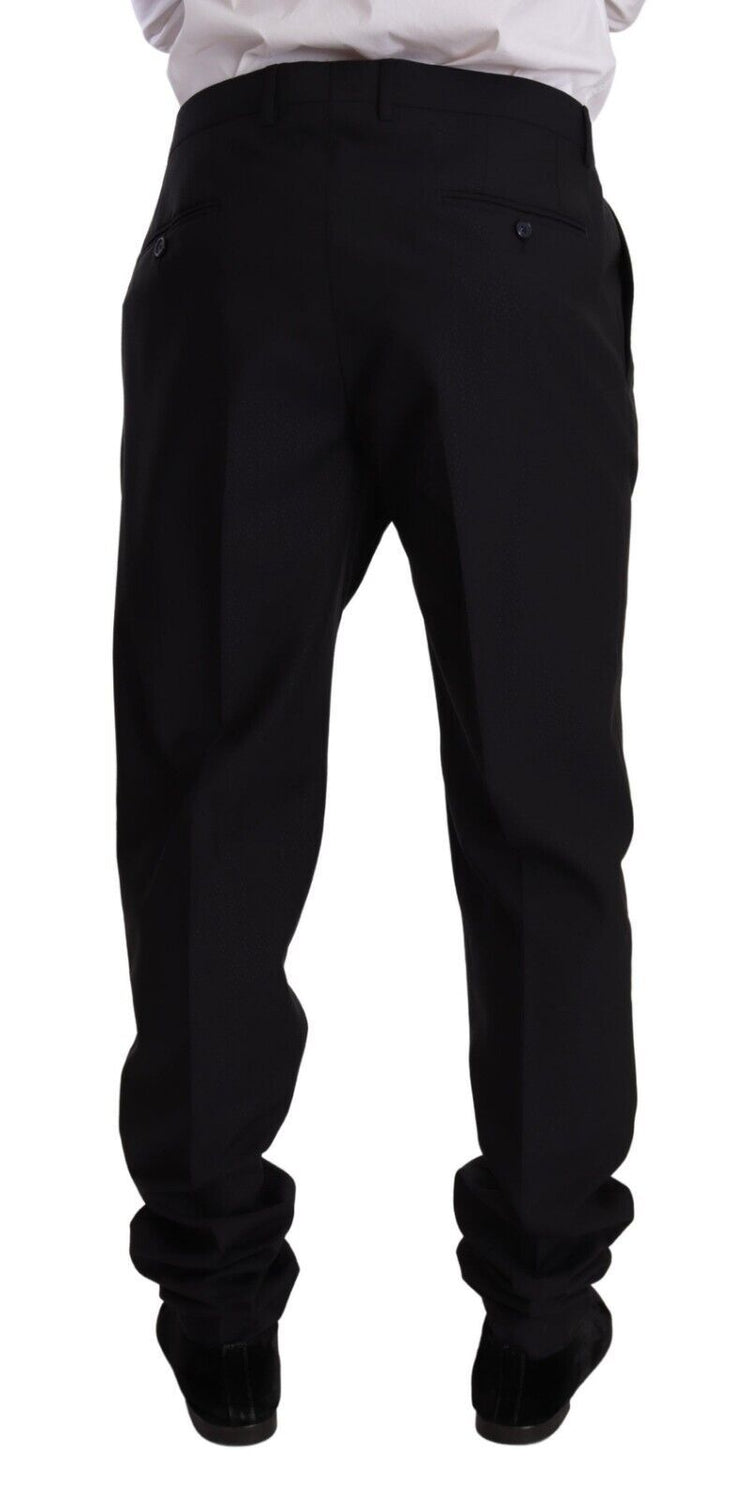 Blue GOLD Wool Single Breasted 2 Piece Suit
