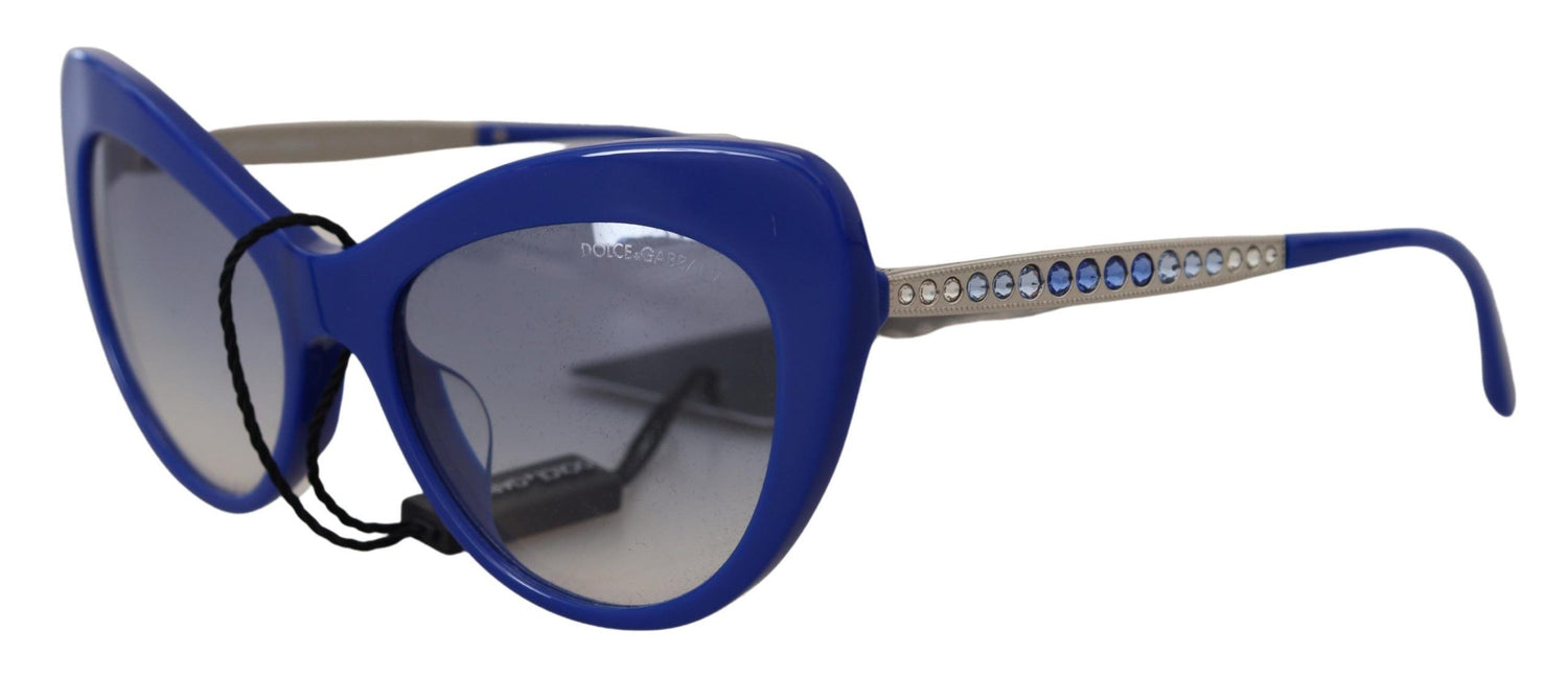 Blue Acetate Full Rim Cat Eye DG4307 Sunglasses