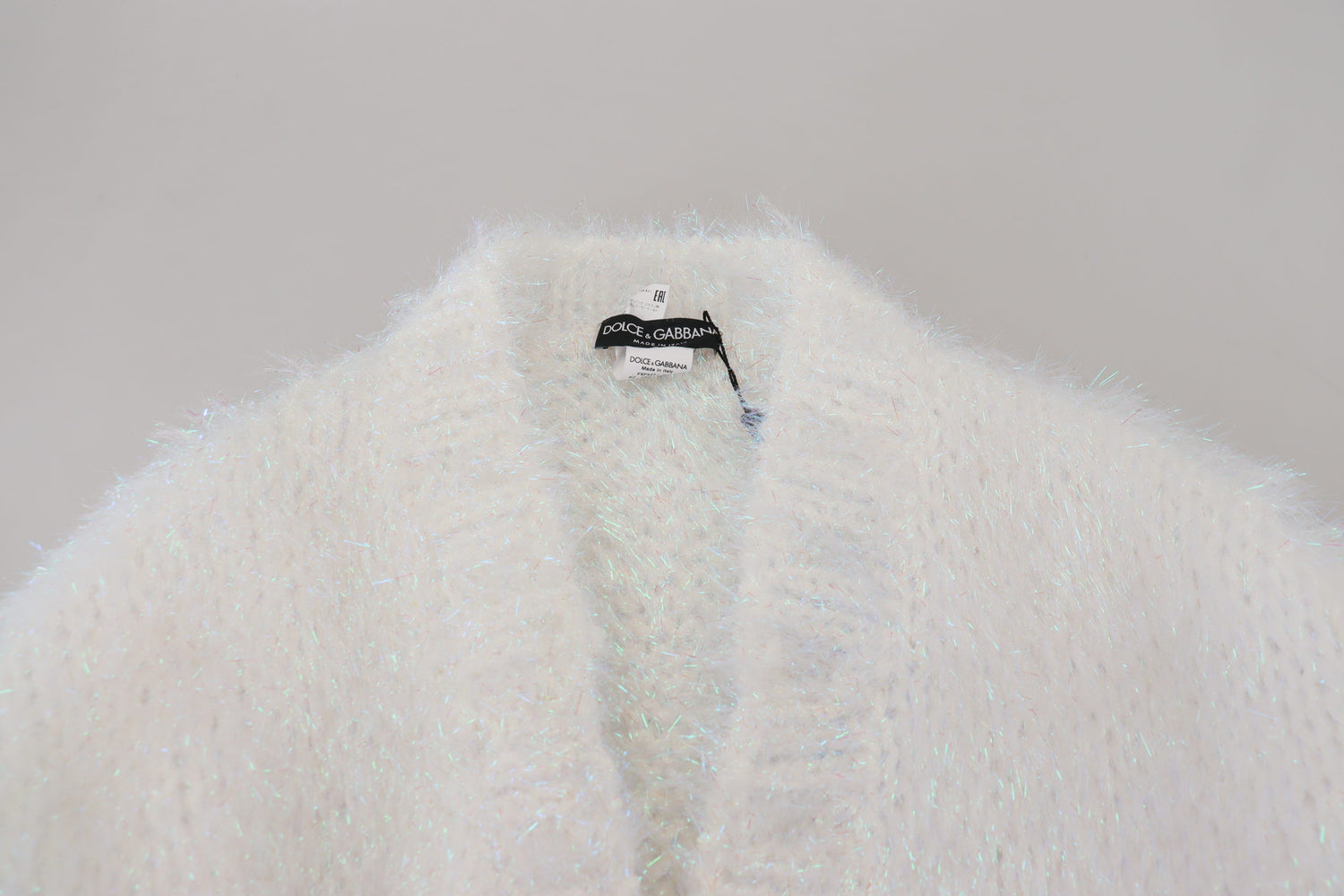 White Long Sleeves Fringes Cardigan Jacket