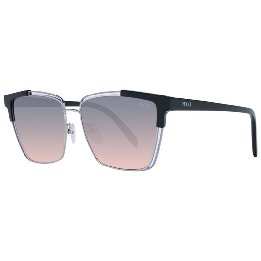 Multicolor Acetate & Metal Sunglasses
