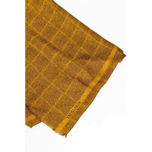 Yellow Viscose Scarf