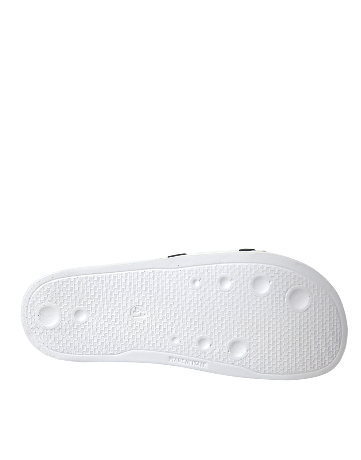 White Black Sandals Rubber Beachwear Shoes