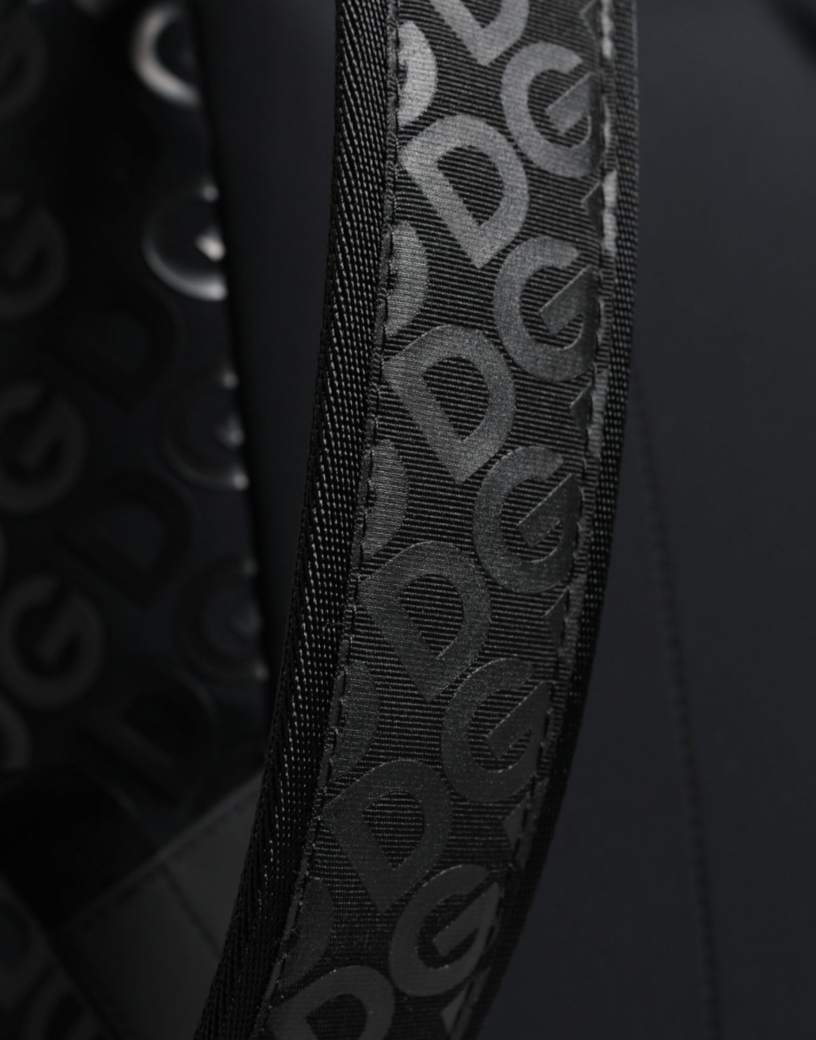 Black DG Mania Neoprene Travel Back Pack Bag