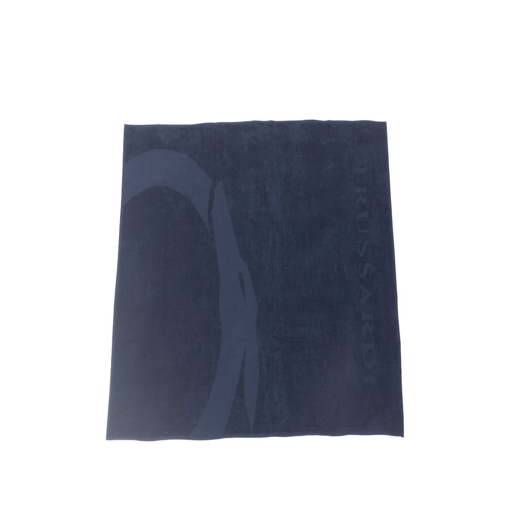 Blue Cotton Beach Towel
