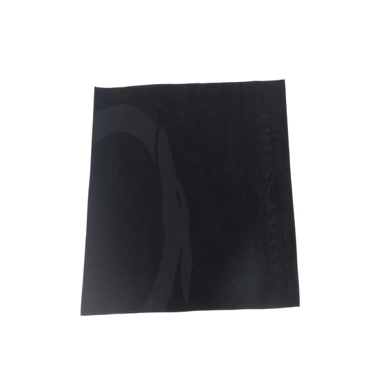 Black Cotton Beach Towel
