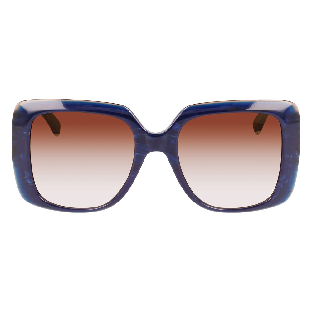 Blue Haircalf Sunglasses