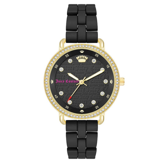 Black Metal Dress Watch
