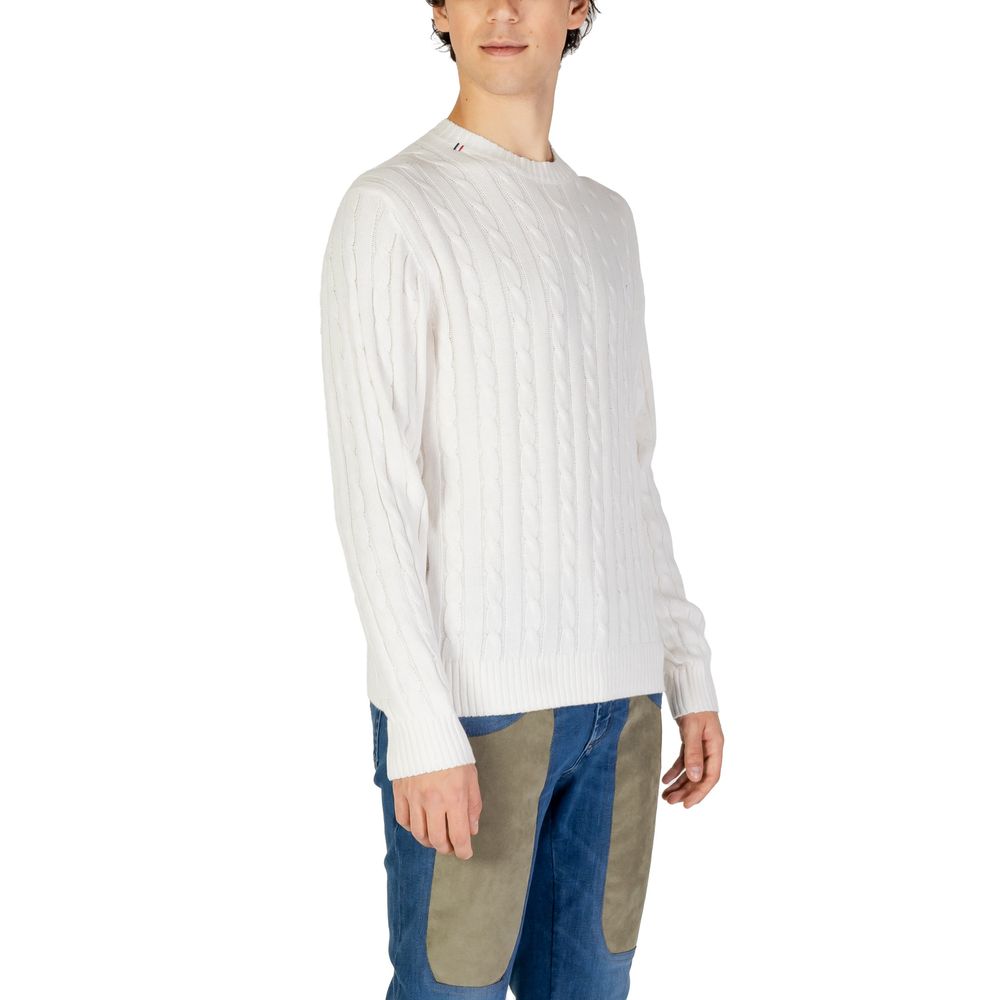 White Cotton Sweatshirt