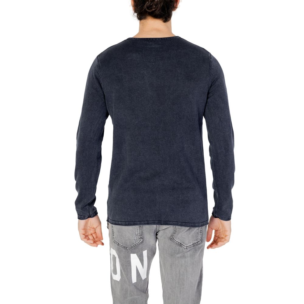 Blue Cotton Sweatshirt