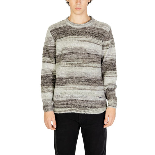 Gray Polyacrylic Sweatshirt