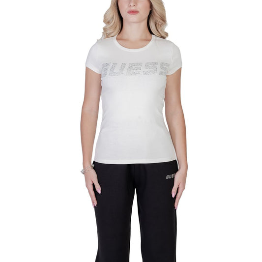 Cream Cotton T-Shirt
