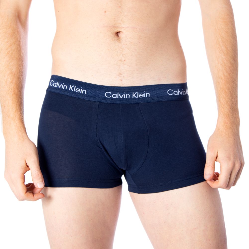 Blue Cotton Boxer
