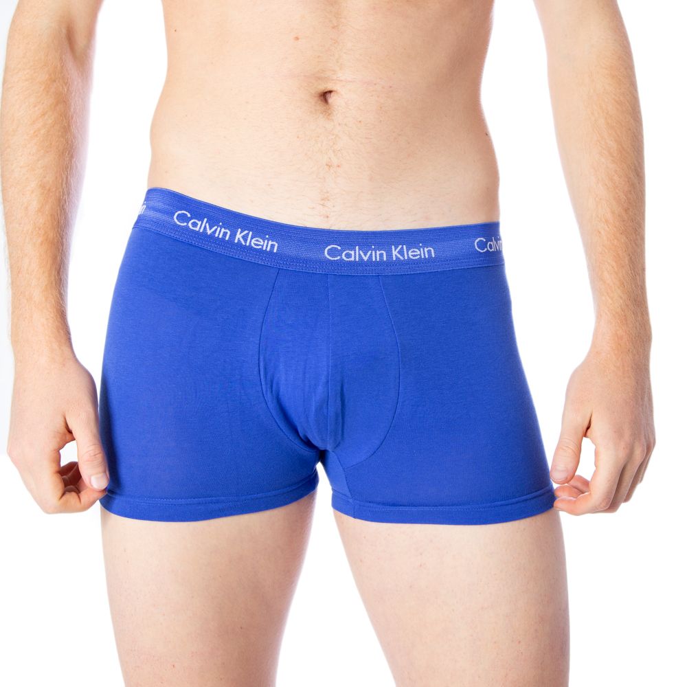 Blue Cotton Boxer