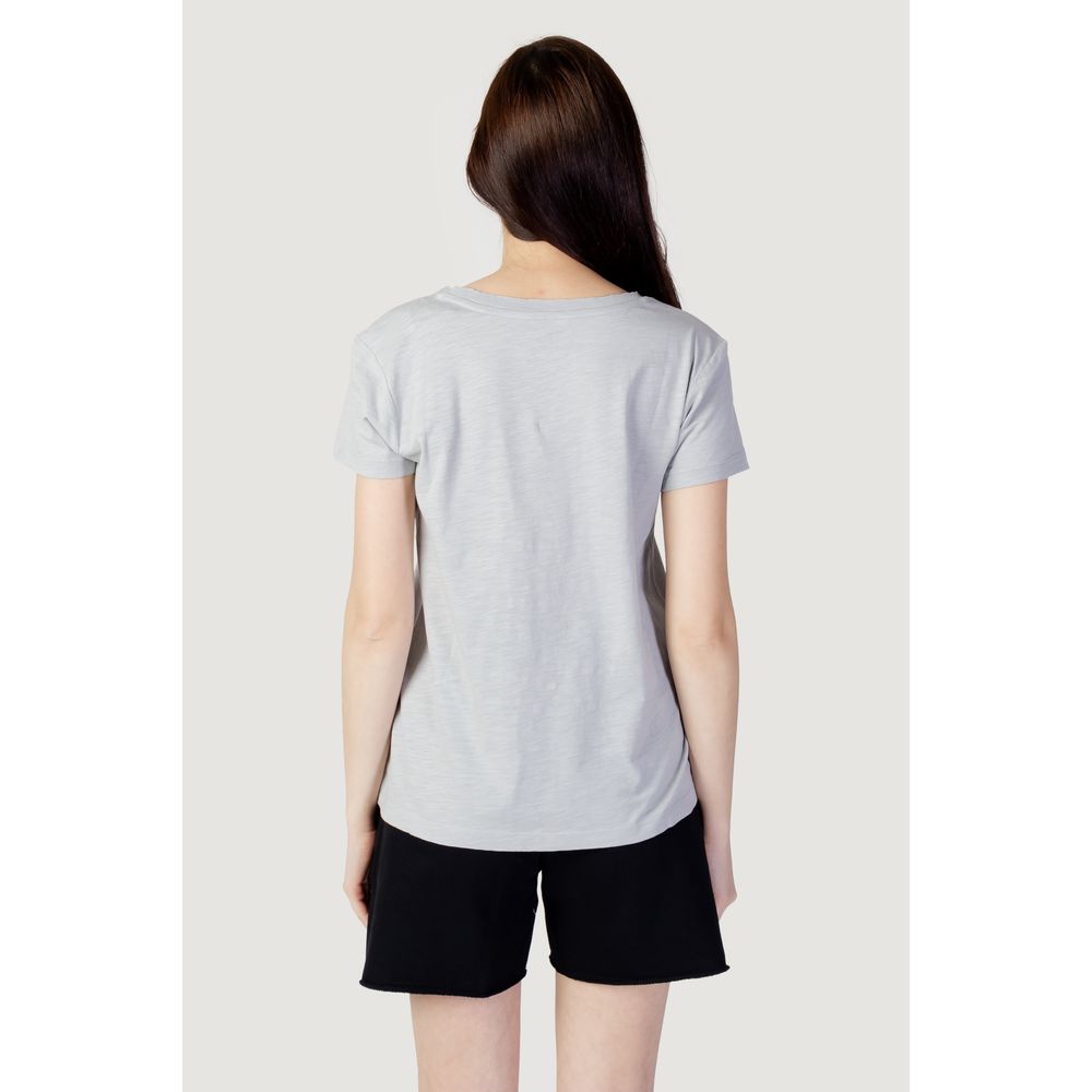 Gray Cotton T-Shirt