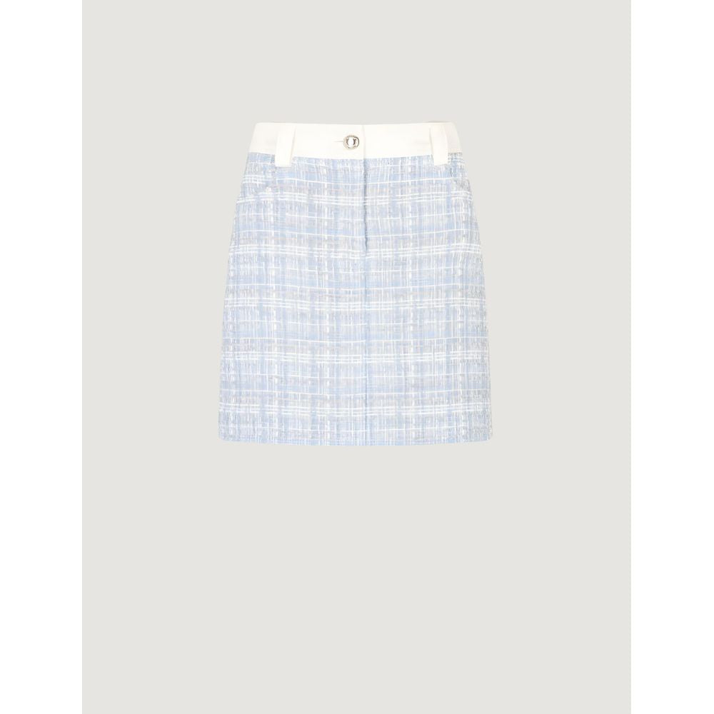 Blue Polyester Mini