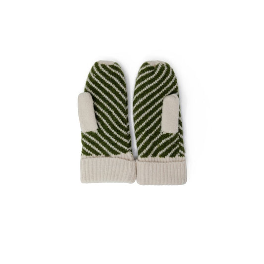 Cream Polyester Gloves