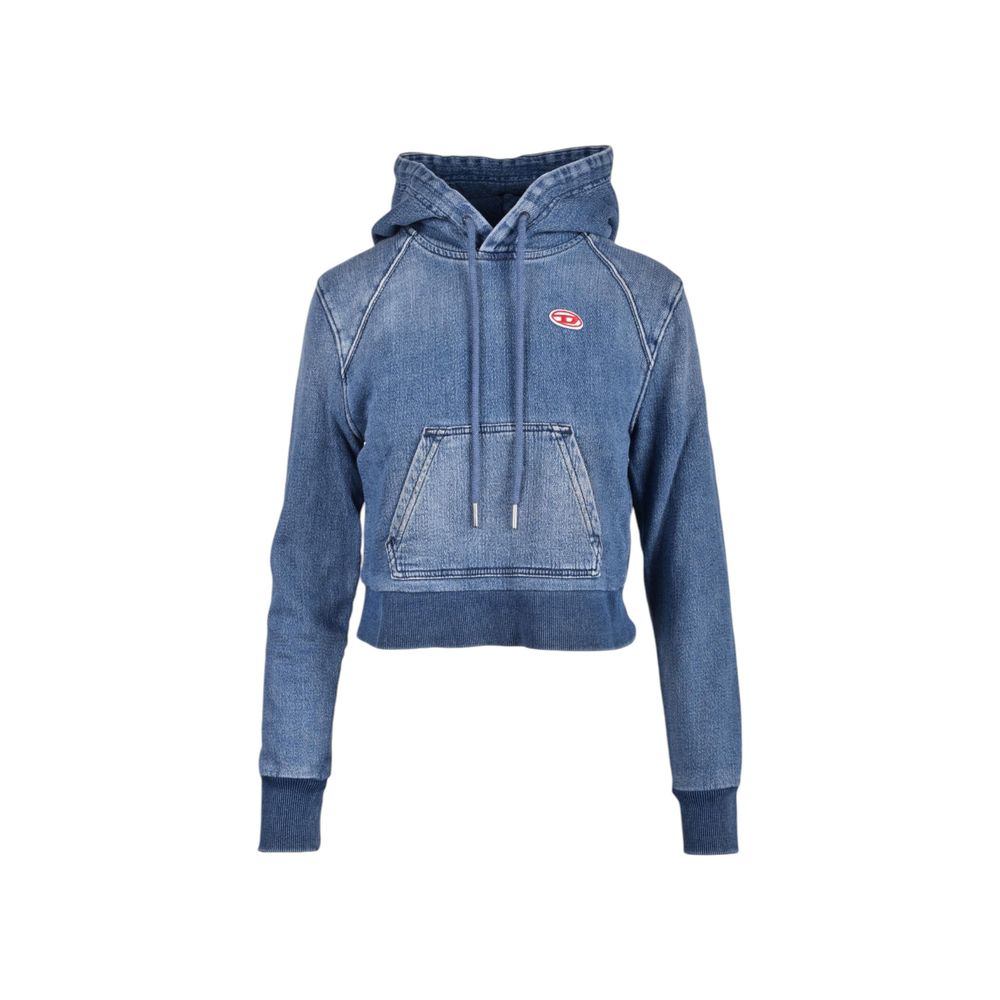 Blue Cotton Sweatshirt