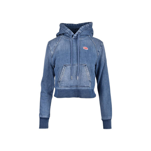 Blue Cotton Sweatshirt
