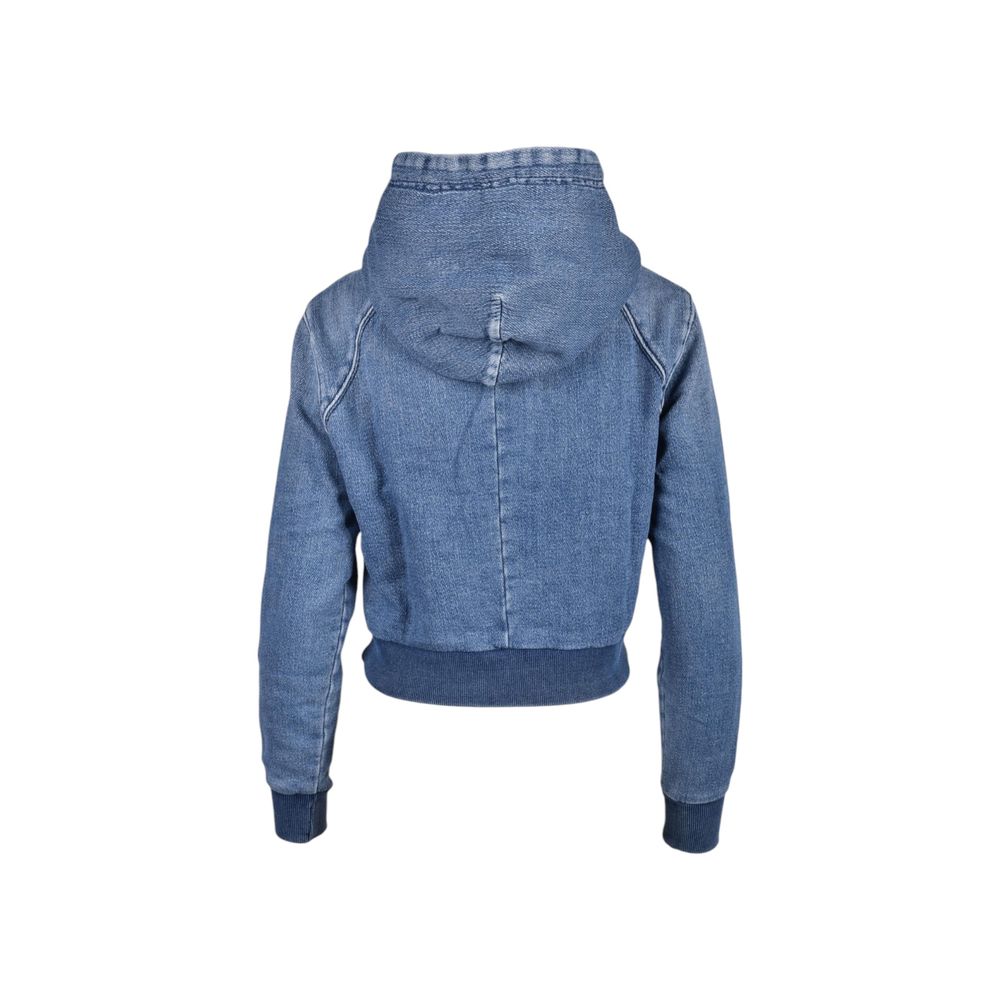 Blue Cotton Sweatshirt