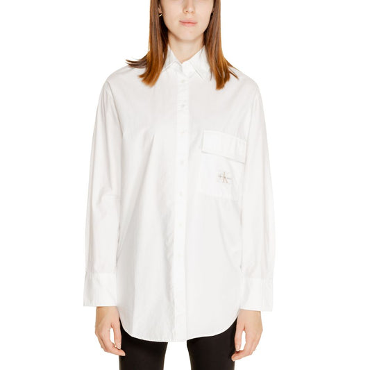 White Recycled Cotton Shirt