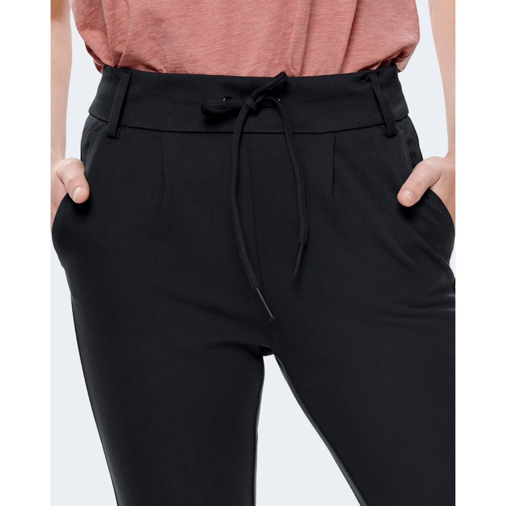 Black Viscose Pant
