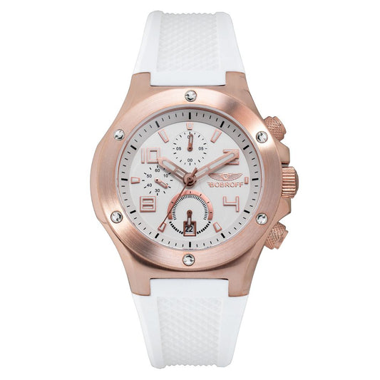 White Rubber Bracelet Watch