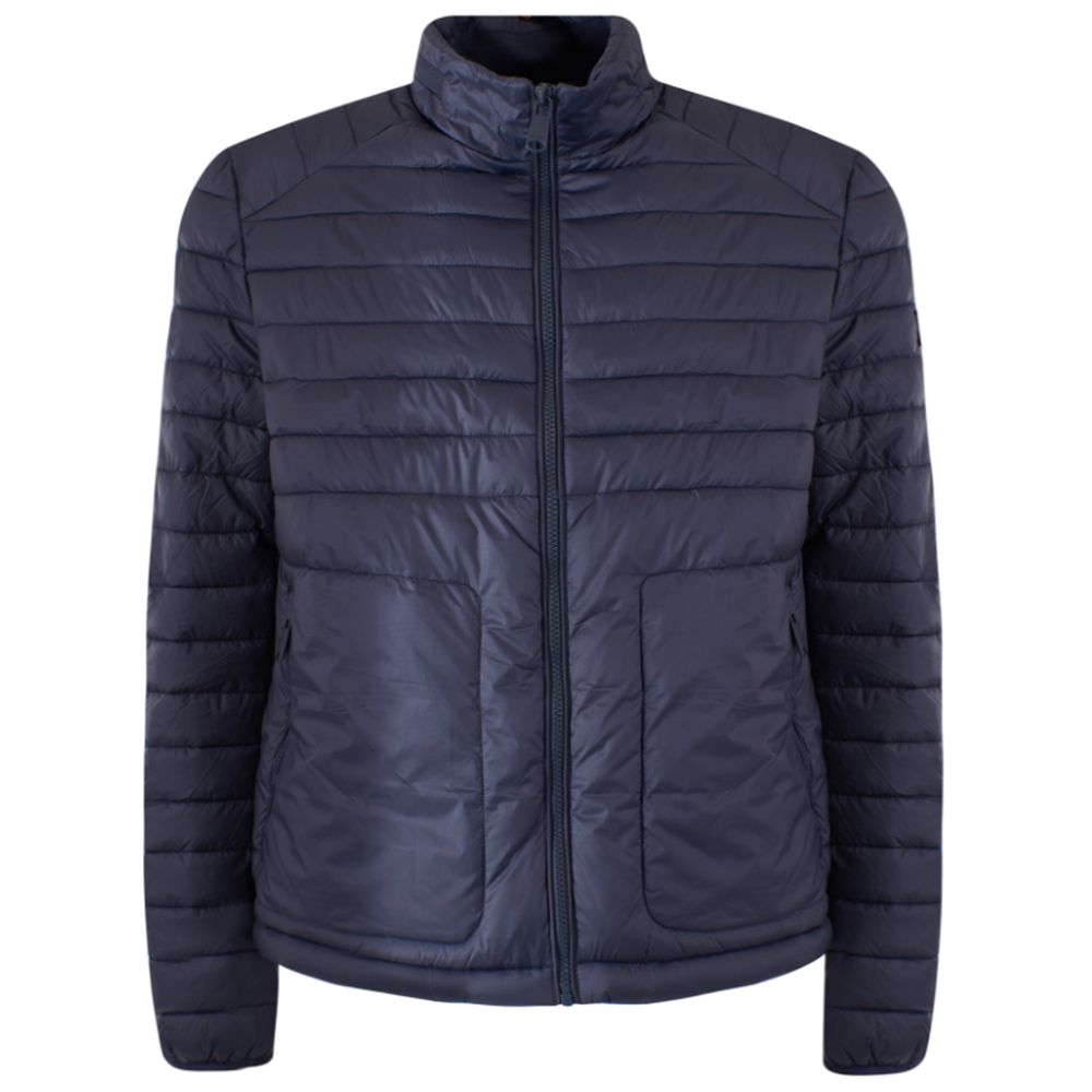 Blue Nylon Men's Lightweight Jacket