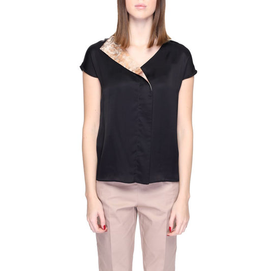 Black Viscose Blouse