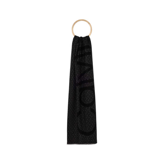 Black Marabou Scarf