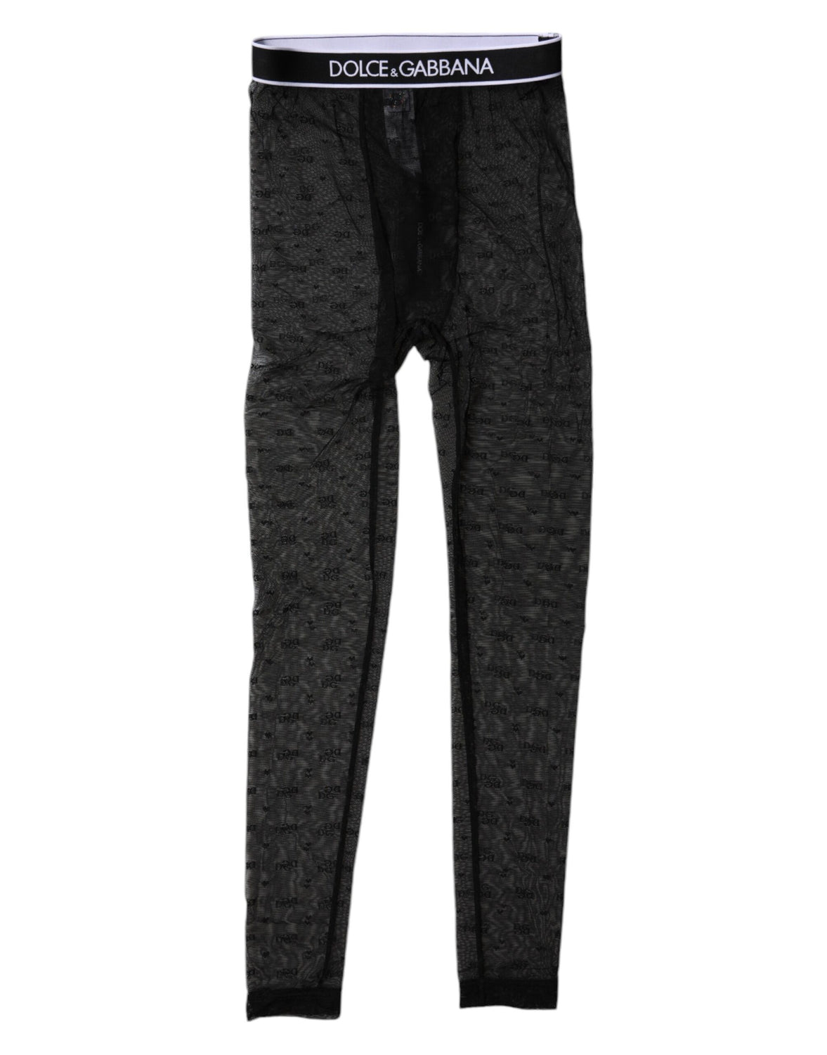 Black Logo Lace Lingerie Tight Pants Underwear