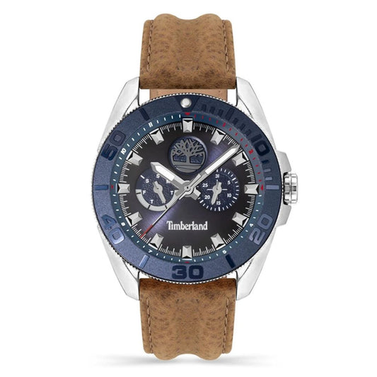 Brown Leather Dress Watch