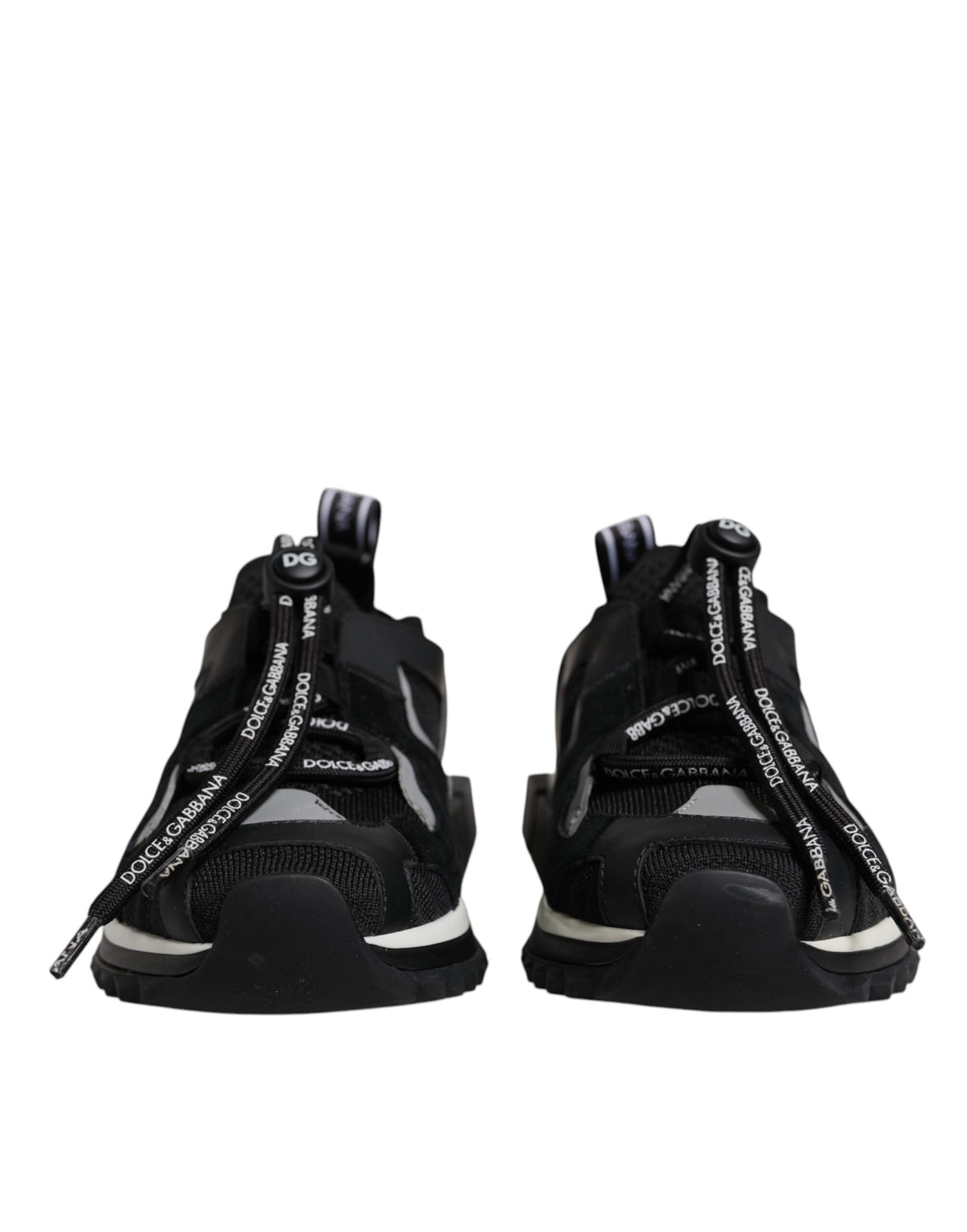 Black Mesh Sorrento Trekking Sneakers Shoes