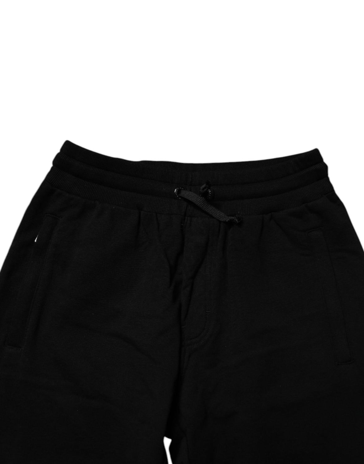 Black Cotton Jogger Sweatpants Pants