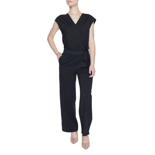 Black Polyamide Jumpsuit