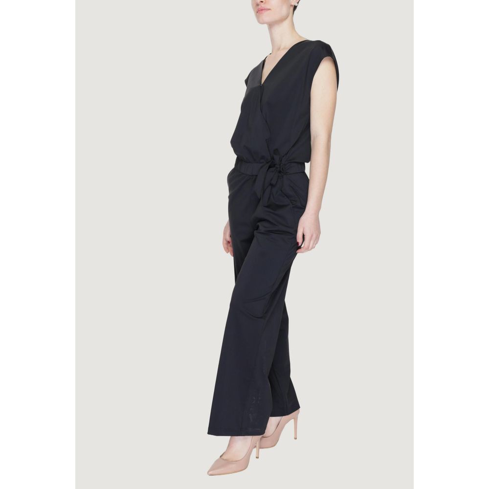 Black Polyamide Jumpsuit