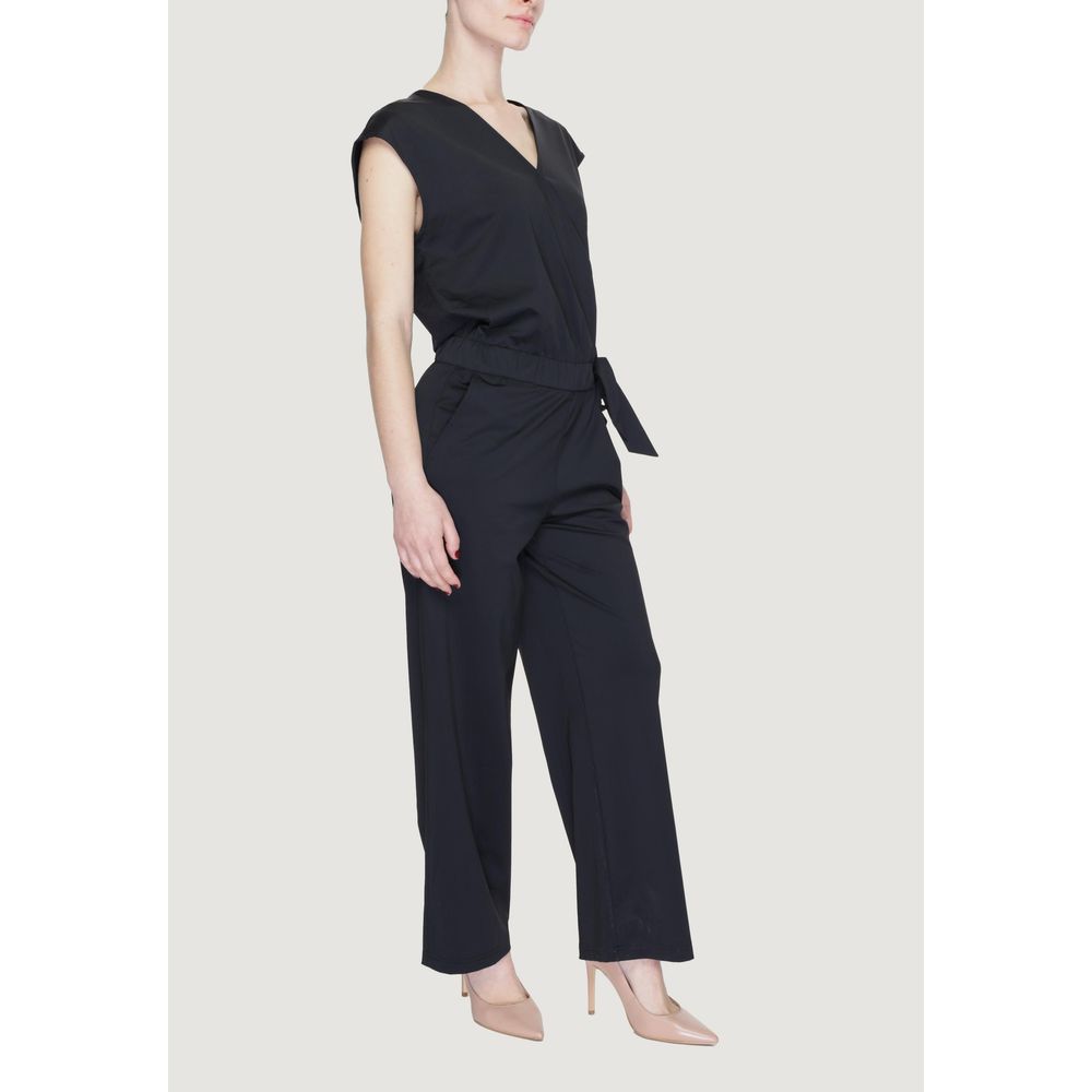 Black Polyamide Jumpsuit
