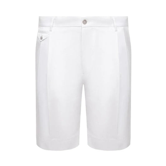 White Cotton Short