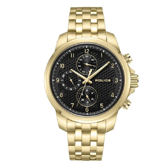 Gold Stainless Steel Dress Watch