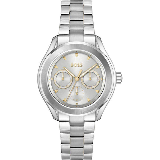 Silver Stainless Steel Dress Watch