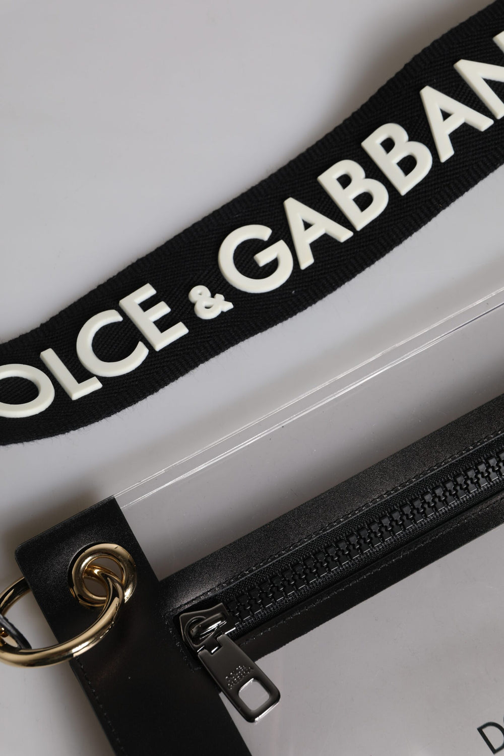 Clear PVC Leather Pouch Shoulder Strap Bag