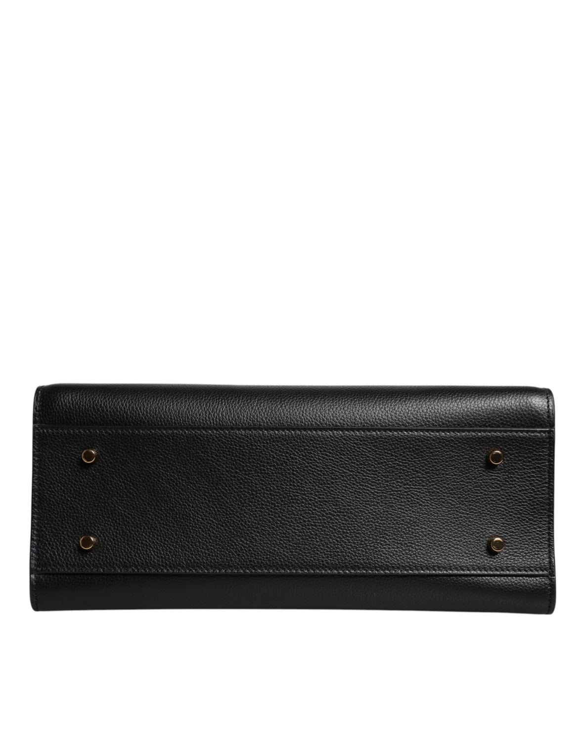 Black Large Leather Top Handle Shoulder Crossbody Bag