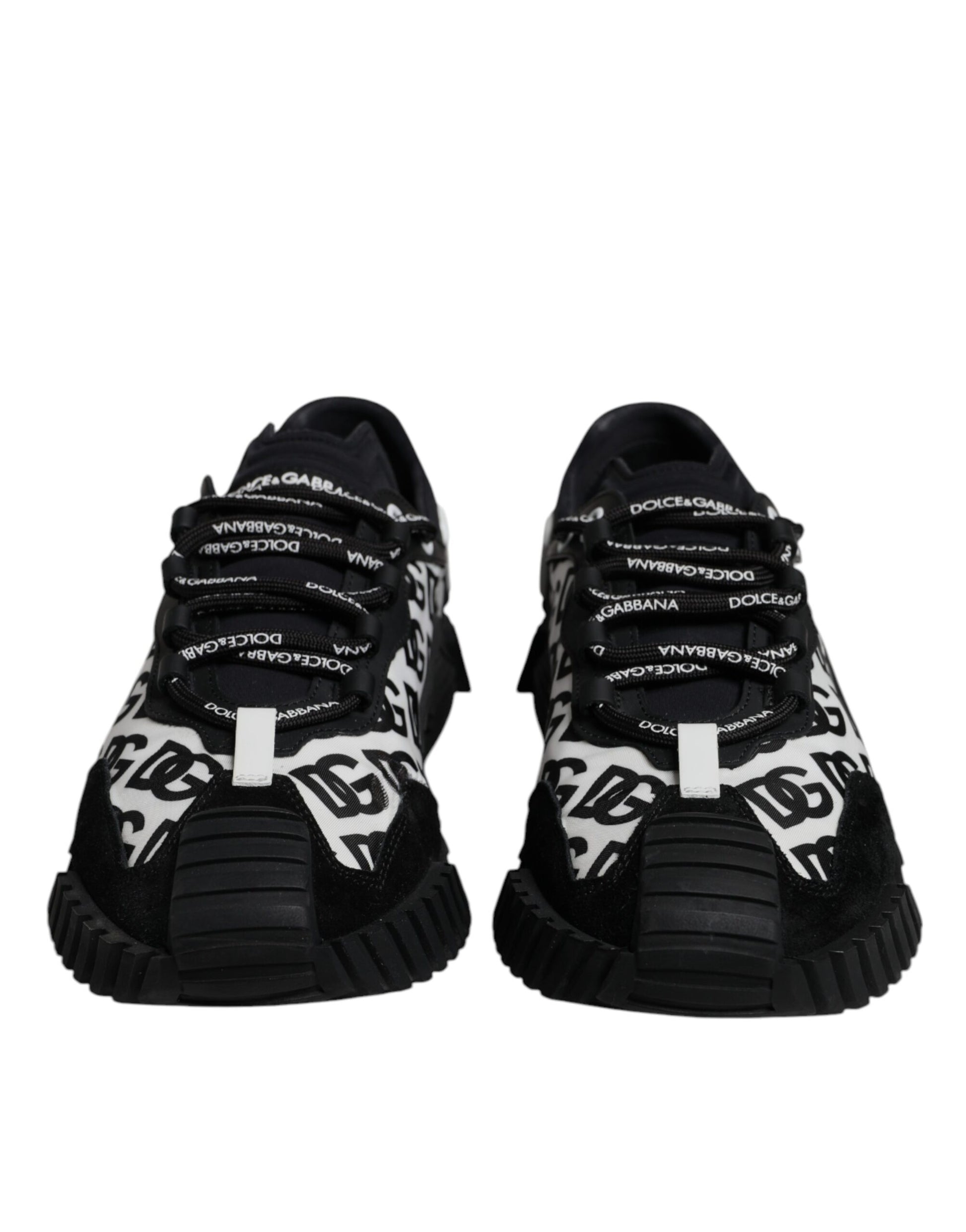 Black Logo Lace Up Low Top NS1 Sneakers Shoes