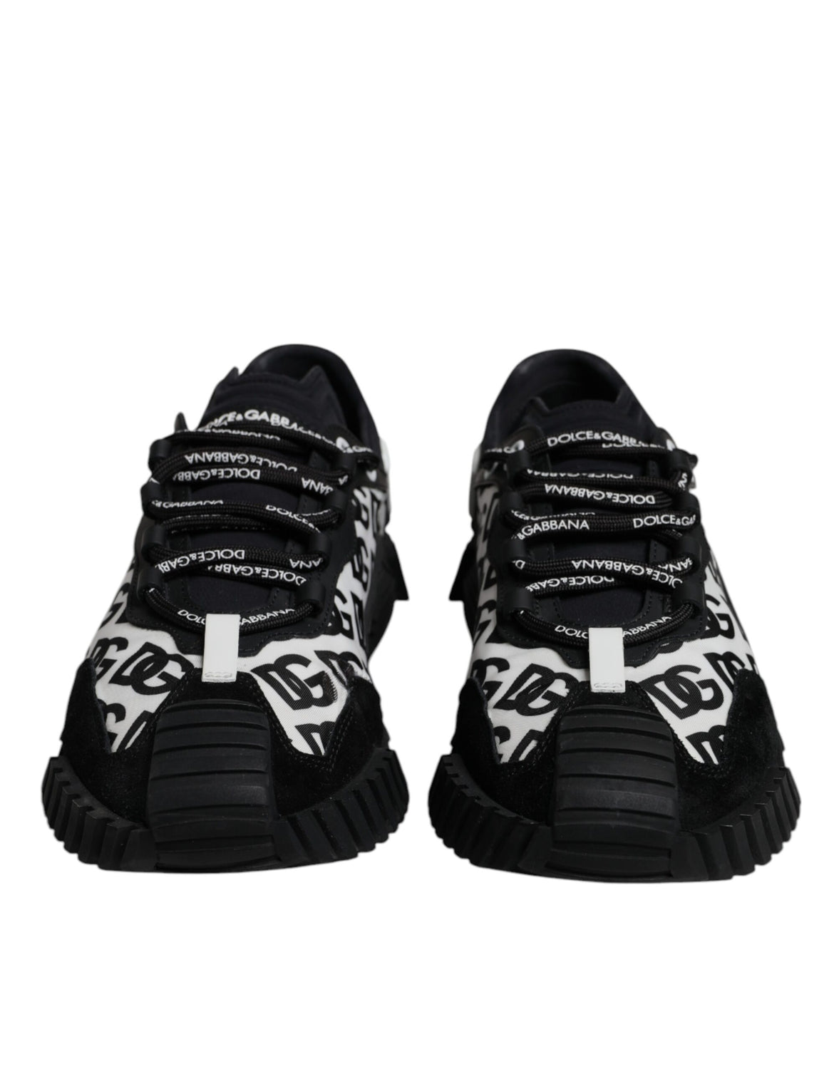 Black Logo Lace Up Low Top NS1 Sneakers Shoes