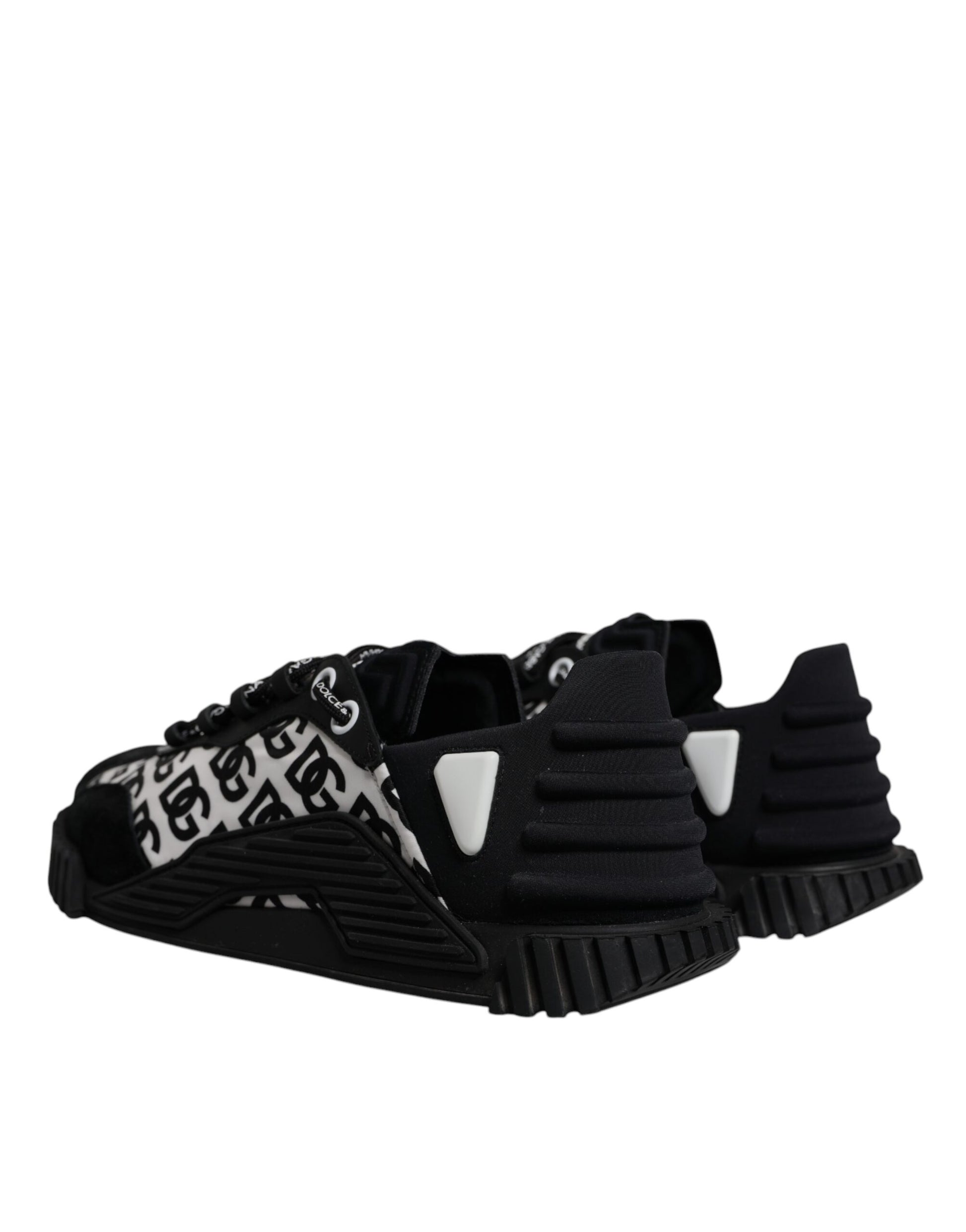 Black Logo Lace Up Low Top NS1 Sneakers Shoes