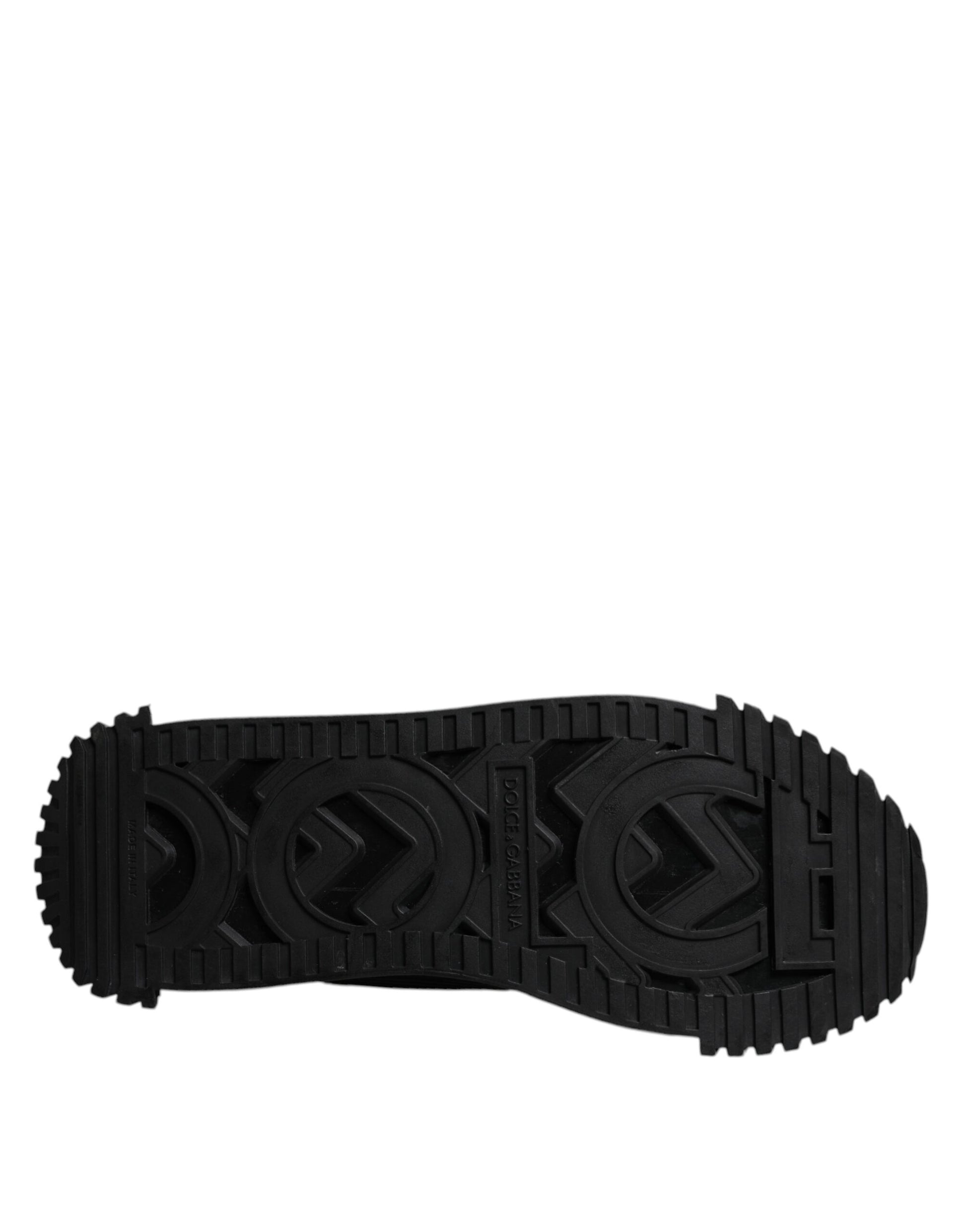 Black Logo Lace Up Low Top NS1 Sneakers Shoes