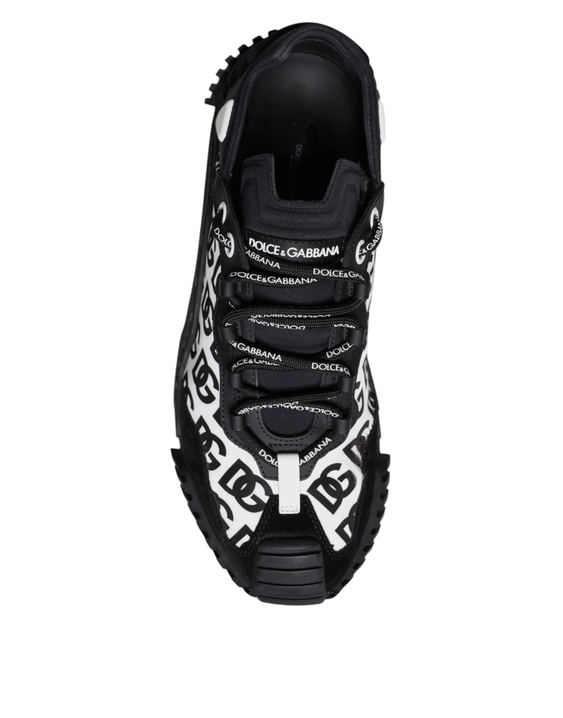 Black Logo Lace Up Low Top NS1 Sneakers Shoes