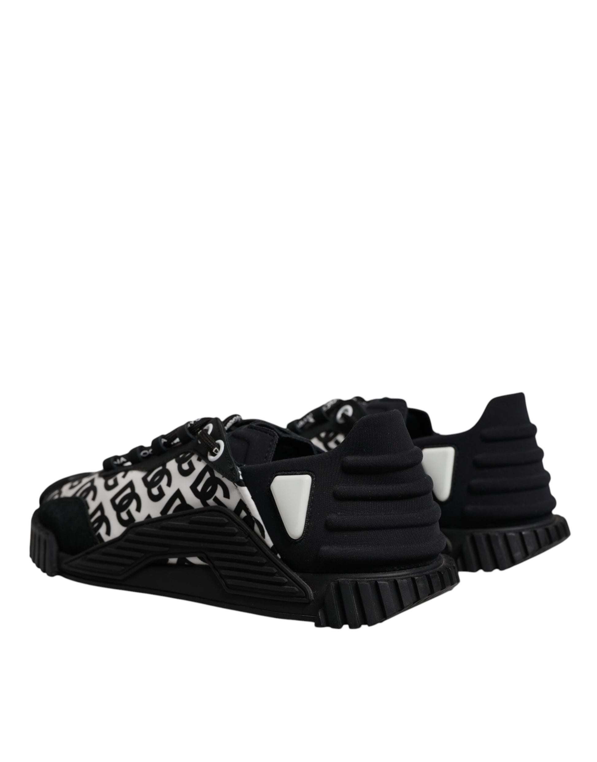 Black Logo Lace Up Low Top NS1 Sneakers Shoes
